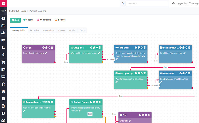 Automate Partner Contract Signing